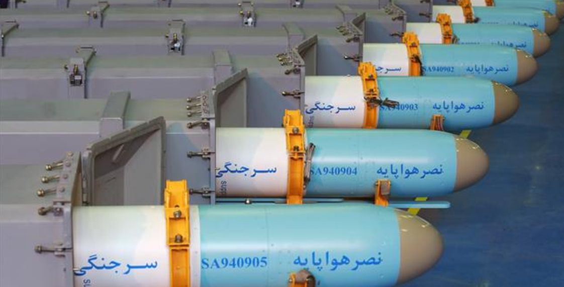 &laquo;موشک نصر&raquo;، رمز پیروزی سپاه اسلام بر استکبار جهانی + فیلم و تصاویر