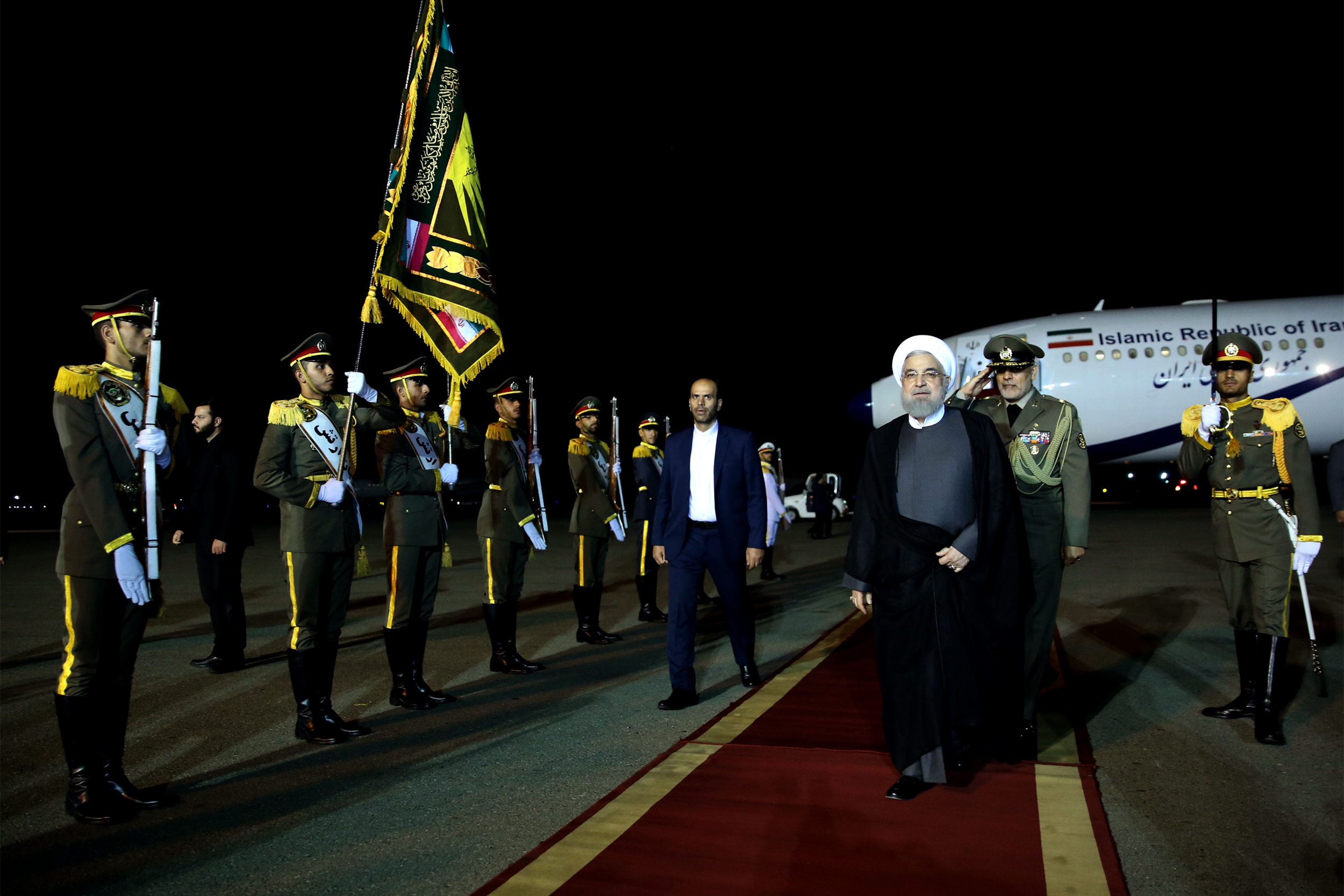 حجت&zwnj;الاسلام روحانی وارد تهران شد