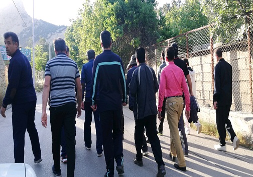 همایش پیاده روی با مشارکت شبکه ورزش در یاسوج