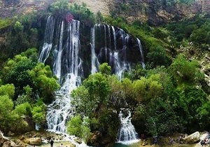 آبشار شوی، از جاذبه‌های گردشگری دزفول + فیلم