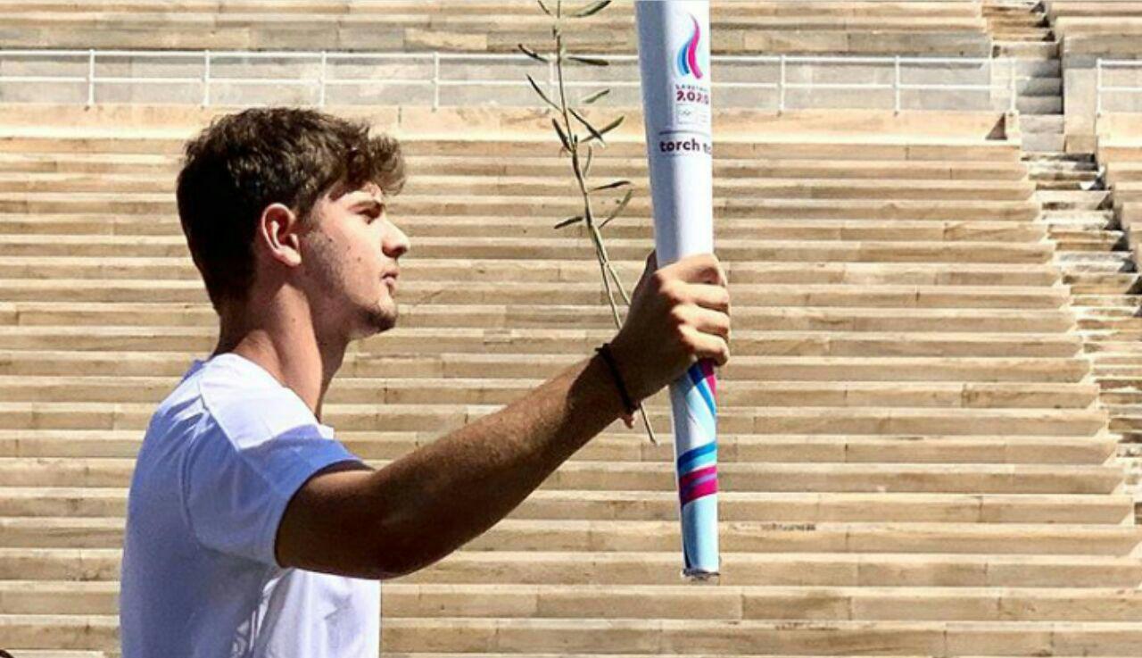 مشعل المپیک زمستانی جوانان ٢۰٢۰ روشن شد