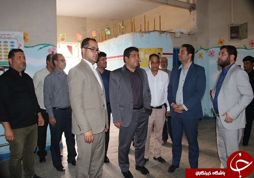 مدارس مناطق محروم اهواز زیر ذره بین مسئولان+تصاویر