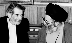 شعرخوانی شهریار ایران در حضور رهبر انقلاب +فیلم