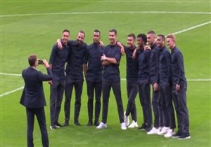 عکس یادگاری رونالدو و دوستان در واندا متروپولیتانو + فیلم