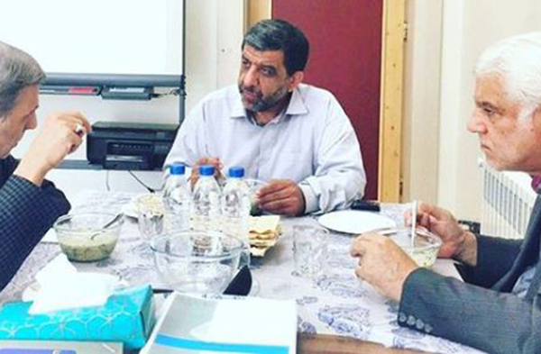 آشخوری ضرغامی با رؤسای پیشین بانک مرکزی