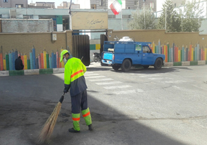 آغاز طرح پاکسازی محیط اطراف مراکز آموزشی