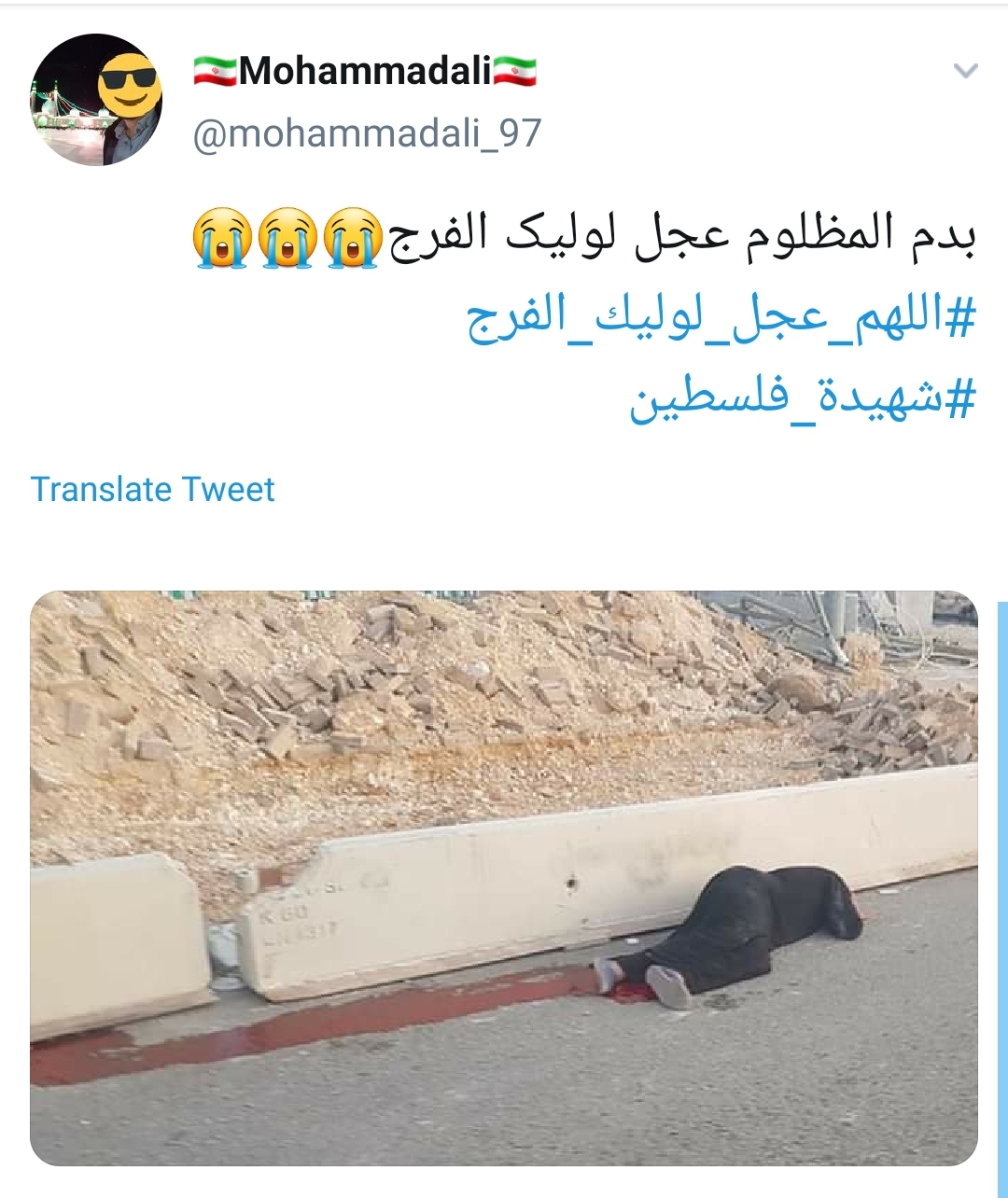 #شهیده_فلسطین /