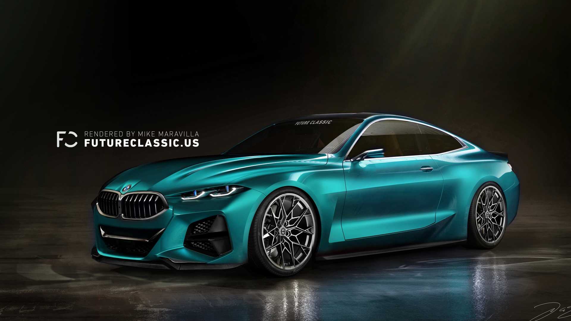 تجلی هنر طراحی بی&zwnj;ام&lrm;&zwnj;و در کانسپت خودروی BMW 4 +تصاویر