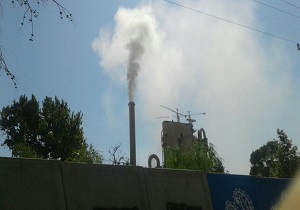 آلودگی کارخانه سیمان در دورود + فیلم
