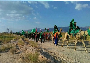 کاروان اسیران دشت کربلا به سوی دمشق حرکت کرد