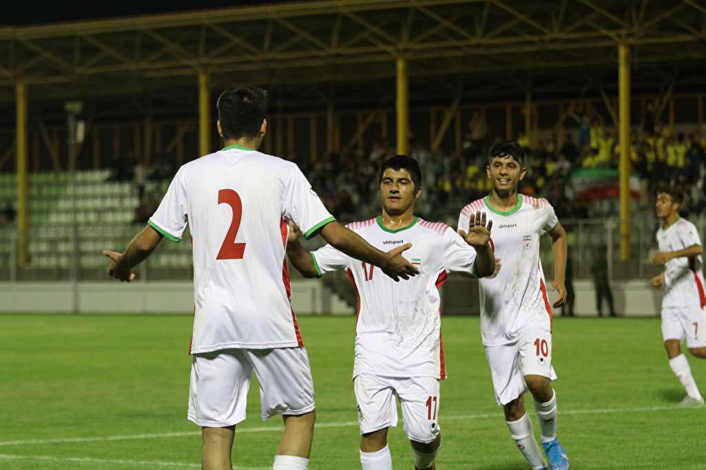 ملی پوشان نوجوان ایران با پیروزی مقابل فلسطین صدرنشین شدند
