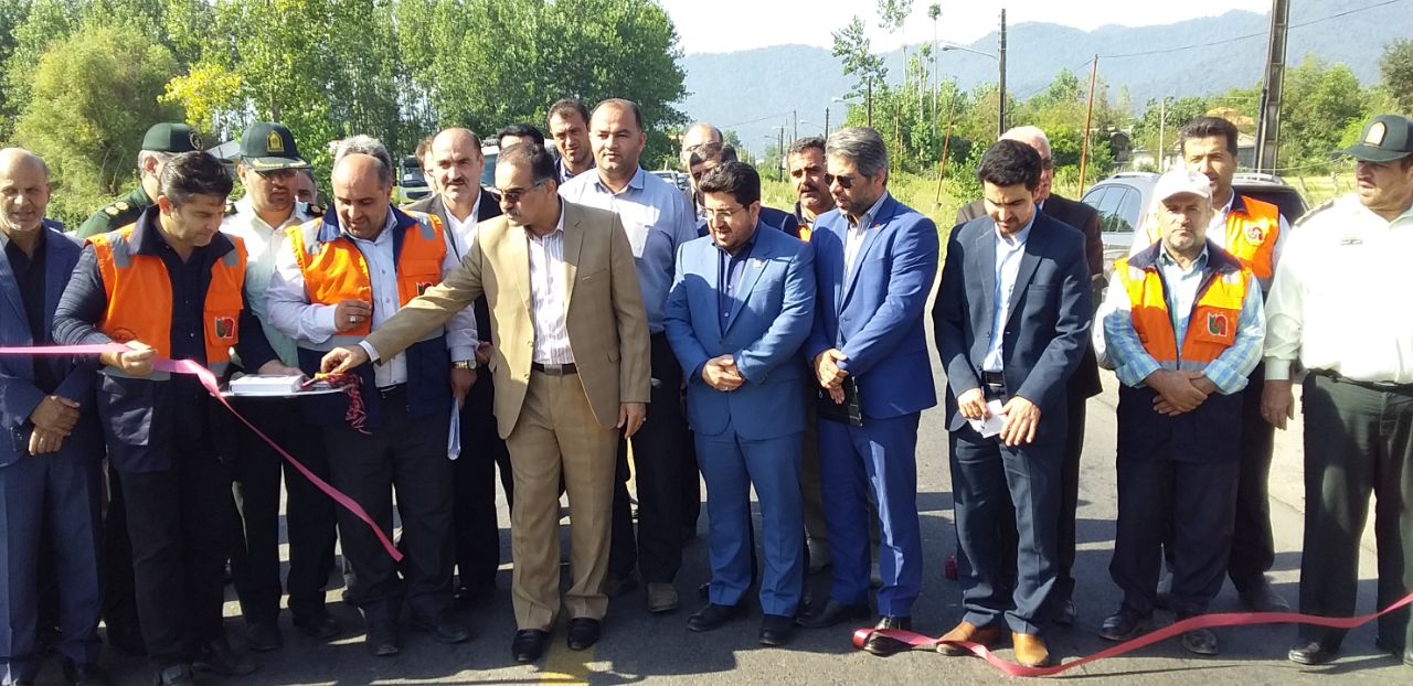 بهره برداری از ۶ پروژه راهداری در شهرستان ماسال