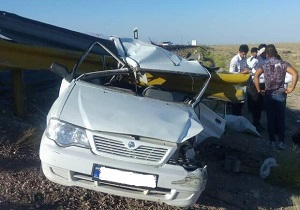 باز هم حوادث جاده ای جان یک نفر را گرفت