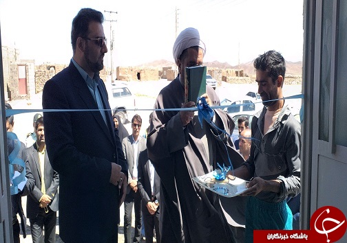 کلنگ زنی ۲ پروژه آبرسانی در شهر شوسف + تصویر
