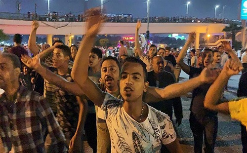 مردم مصر در اعتراض به سیاست&zwnj;های السیسی به خیابان آمدند + فیلم و تصاویر