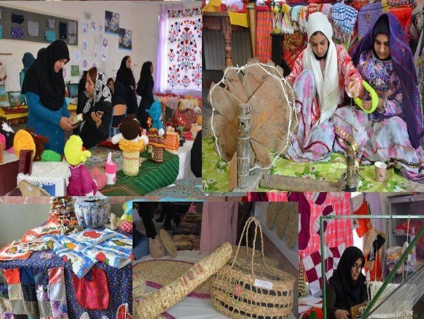 برپایی نمایشگاه صنایع دستی ایلام  در مسیر زائران اربعین