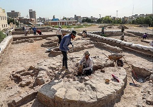 بزرگترین محوطه کاوش کشور در مسجد «عتیق» اردبیل دایر است