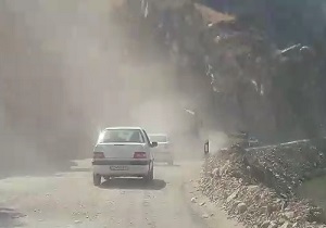 وضع نامناسب جاده خرم‌آباد – معمولان پس از سیل + فیلم