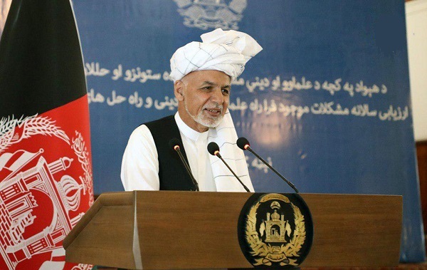 اشرف غنی: برای ساخت مساجد جامع در هر ولسوالی ۳۰ میلیون افغانی اختصاص می یابد