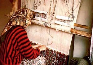 بهره برداری از کارگاه اشتغال زایی فرش در پلدختر