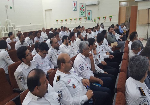برگزاری چهل و چهارمین سالگرد تاسیس ۱۱۵ در دشت آزادگان