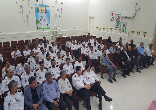 برگزاری چهل و چهارمین سالگرد تاسیس ۱۱۵ در دشت آزادگان