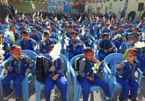نواخته شدن زنگ شکوفه‌ها در قزوین