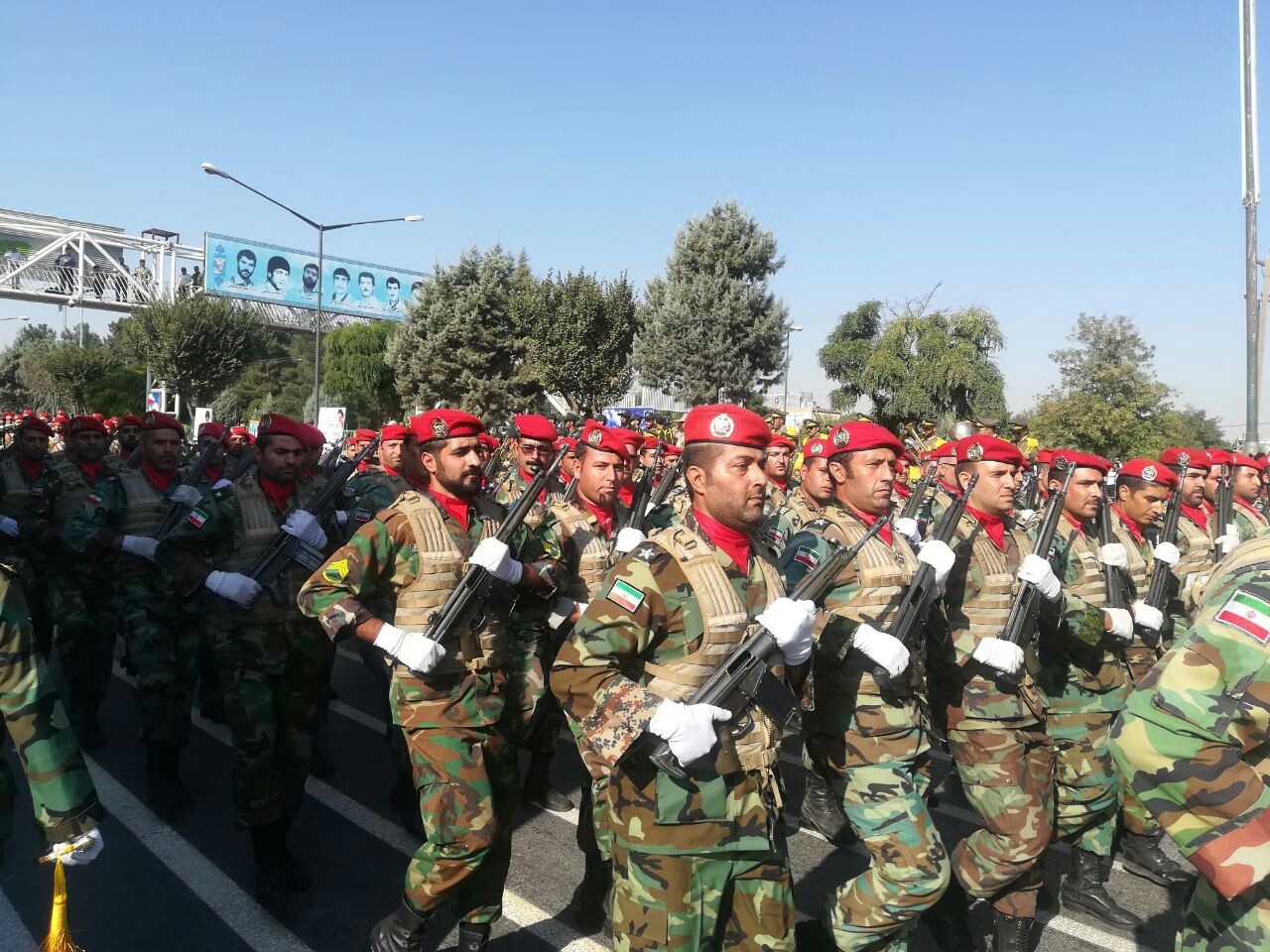 نمایش اقتدار و صلابت دلاور مردان نیروهای مسلح