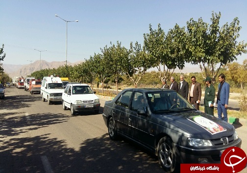 نمایش اقتدار نیروهای مسلح، در شهرستان های خزاسان جنوبی + تصویر