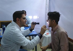 ارائه خدمات درمانی در مناطق محروم اندیکا