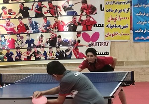 مسابقات لیگ منطقه پینگ پنگ به میزبانی قم برگزار شد