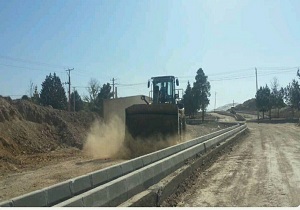 آزادسازی و لایروبی مسیل کمربندی ۱۵ خرداد شهرکرد