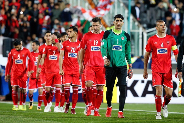 ترکیب تیم فوتبال پرسپولیس تهران مقابل استقلال در شهرآورد ۹۰