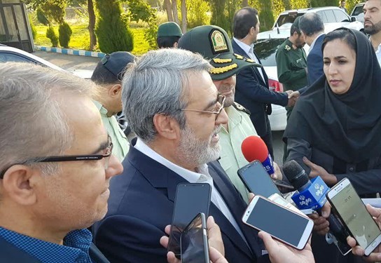 دکتر رحمانی فضلی وارد زنجان شد