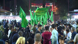 برگزاری گردهمایی مدیران موکب&zwnj;های اربعین/ رونمایی از  پرچم گنبد اباعبدالله الحسین (ع)
