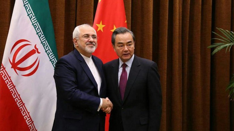 ظریف با همتای چین خود دیدار کرد