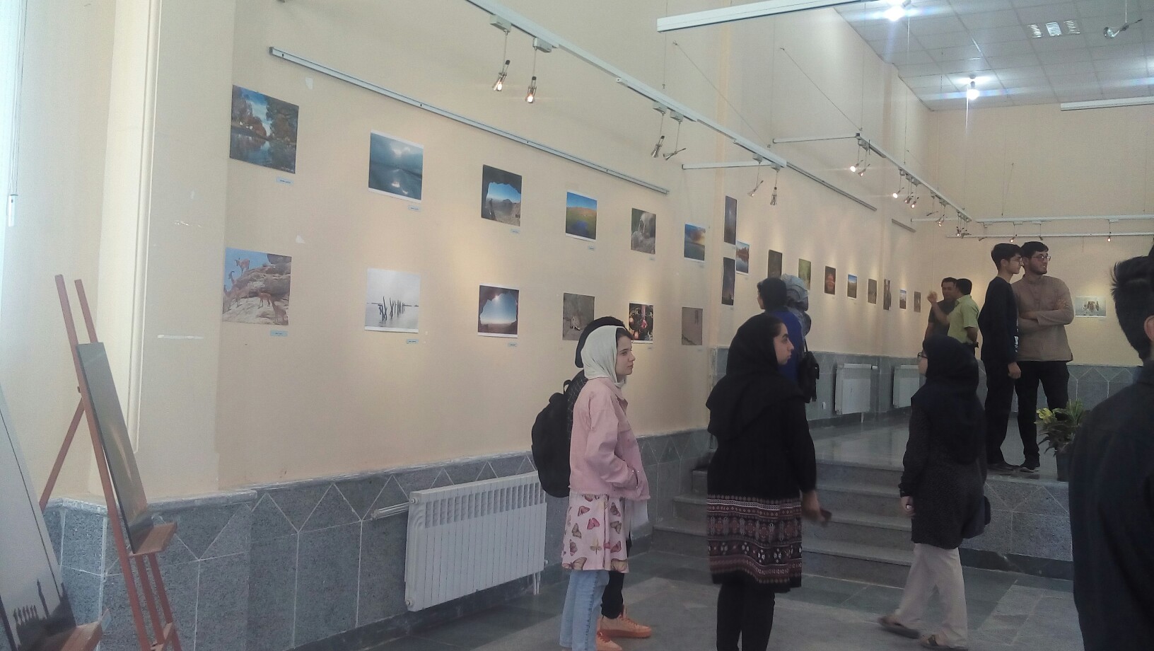 نمایشگاه عکس گروهی در شهربابک افتتاح شد