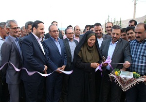 افتتاح ۶۲ طرح عمرانی در شهرستان سرخه