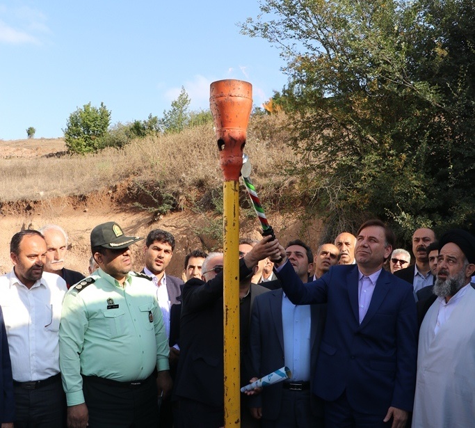 گاز رسانی به ۱۰ روستای شهرستان رودبار در چهارمین روز از هفته دولت