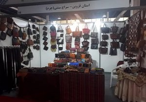 نمایش آثار هنری صنعتگران قزوینی در نمایشگاه ملی صنایع دستی