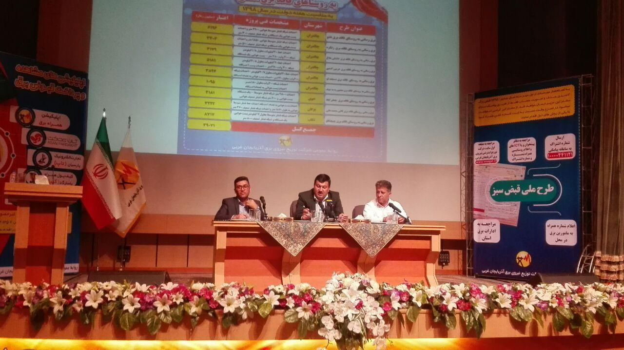 نشست خبری شرکت برق