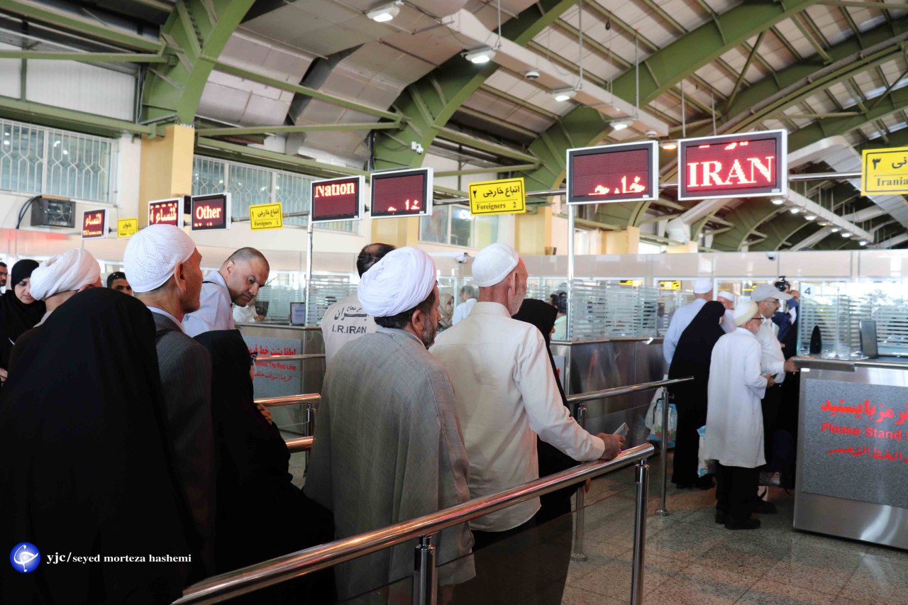 گزارش تصویری از ورود حجاج خراسانی به مشهد+تصاویر
