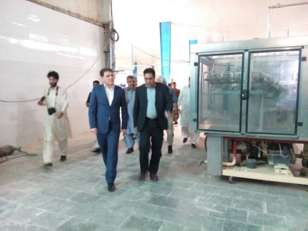 افتتاح واحد تولیدی آب معدنی، ماءالشعیر در چابهار