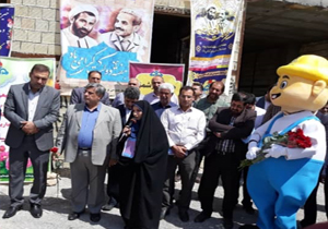 افتتاح طرح گازرسانی به شهرک الهیه بروجن