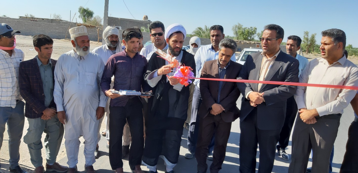 ۱۴طرح عمرانی در بخش گنبکی افتتاح شد