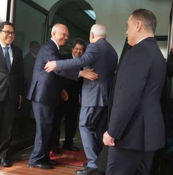حضور ظریف در موسسه مطالعات استراتژیک و بین‌المللی مالزی