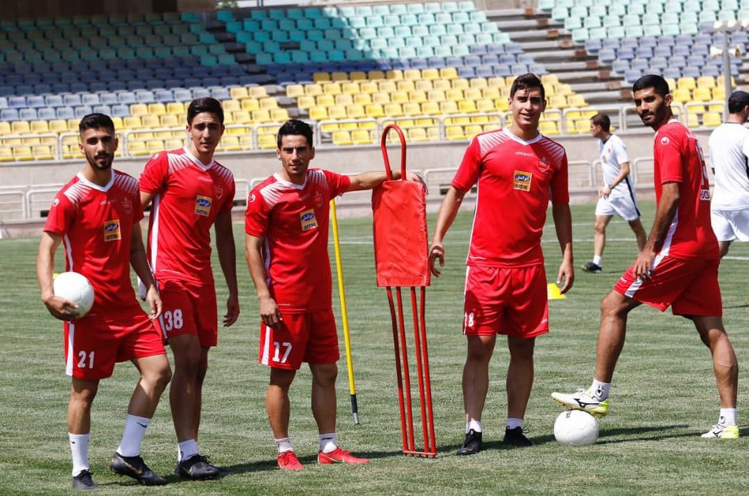 آخرین تمرین پرسپولیس پیش از دیدار با تراکتور برگزار شد