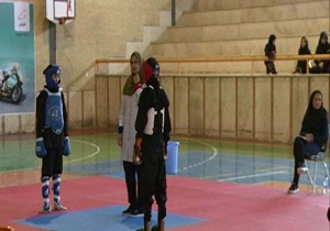 آغازمسابقات قهرمانی کشور وانتخابی تیم بانوان کیک بوکسینگ