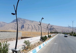 بهسازی آسفالت معابر در شهرستان ایذه