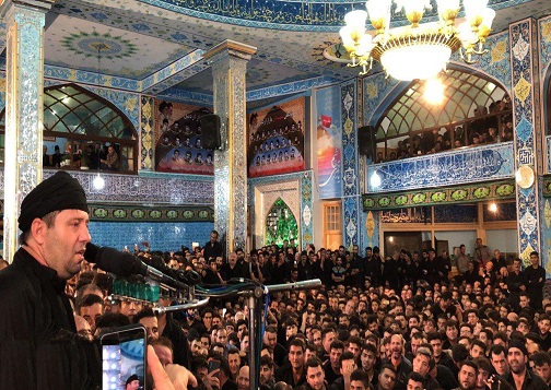 آغاز مراسم سنتی طشت گذاری مسجد جامع اردبیل